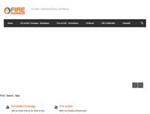 Tablet Screenshot of firesalon.com
